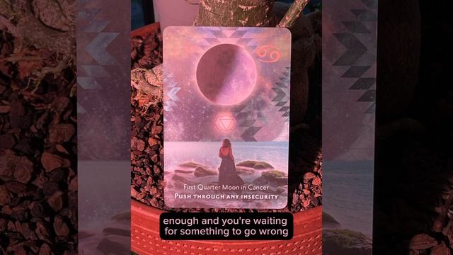 Your oracle card of the day - First Quarter Moon in Cancer смотреть онлайн