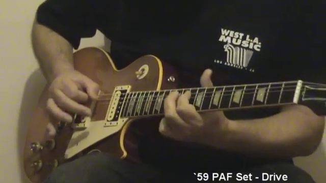`59 PAF Pickups demo by Dzindzer - Goran Custom Guitars смотреть онлайн