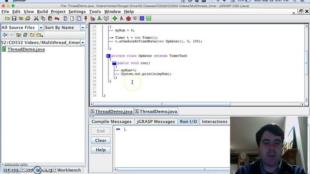 CO552 Video -- Basics of multithreading смотреть онлайн