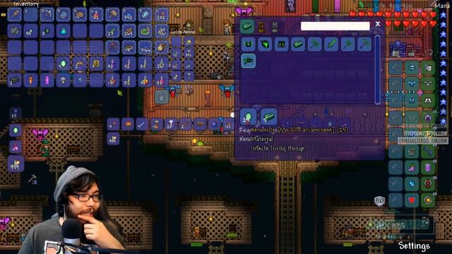 Terraria 1.3.4 Epic Modpack SE5: Infected Eye Boss | Ep 62 смотреть онлайн
