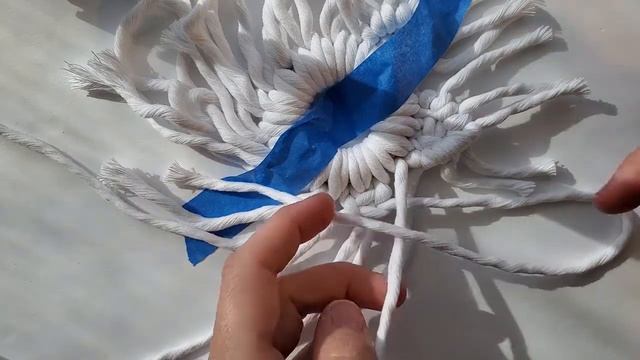 DIY Macrame Snowflake Ornament Tutorial | Beginner Macrame Tutorial for Snowflake Ornament смотреть онлайн