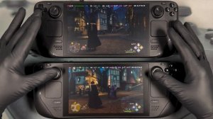 Hogwarts Legacy | Steam Deck OLED Gameplay | Steam OS | OLED Vs LCD Comparison