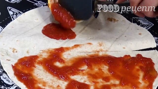 Взяла ЛАВАШ и завернула так ! Рецепт ты точно приготовишь! смотреть онлайн