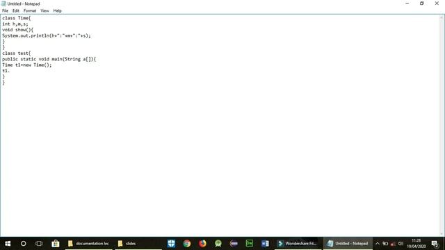 Class Time in Java lec-2 in Hindi/Urdu смотреть онлайн