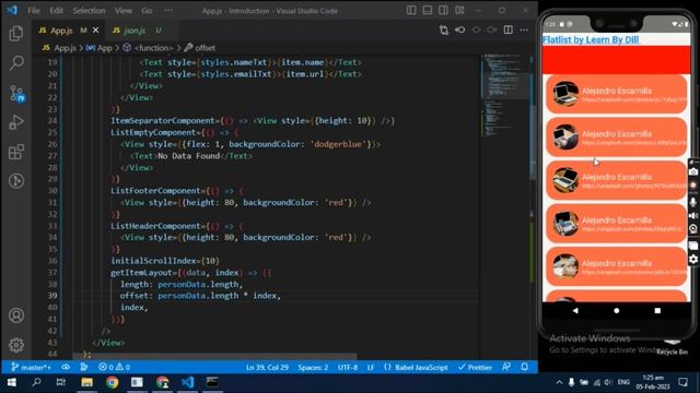 Tutorial#19 | Learn Flatlist in 30 minutes | Flatlist in react native using Image | Urdu/Hindi смотреть онлайн