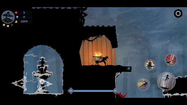 Ninja Arashi 2 Level 19 | Act 1| Artifact Location | without dying смотреть онлайн