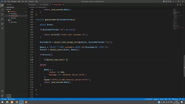 PHP REST API CRUD 3: Create API to fetch single record from MySql DB | fetch data using API in PHP смотреть онлайн