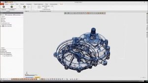 Создание твердотельной модели редуктора с помощью Geomagic Design X