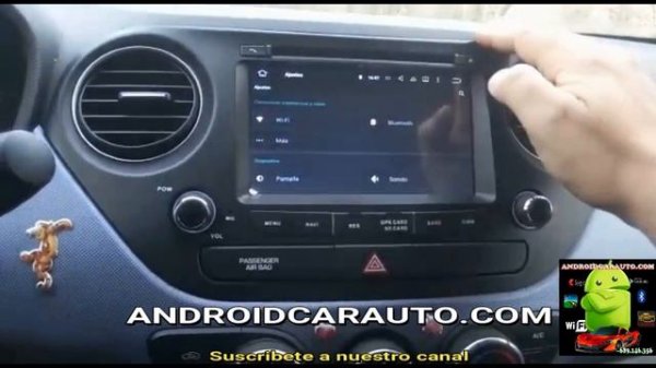 DVD RADIO NAVEGADOR GPS ANDROID 5 1 MULTIMEDIA HYUNDAI I10 WIFI BLUETOOTH MANOS LIBRES