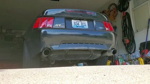 2000 mustang gt bbk long tubes, OR/H, borla stinger catback exhaust смотреть онлайн