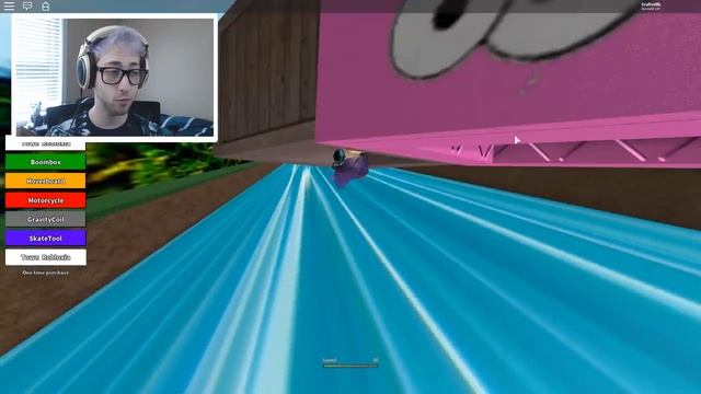 Racing down 999,999,999 feet in Roblox смотреть онлайн