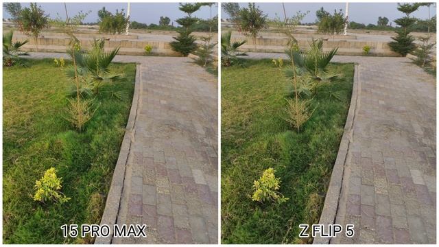 IPhone 15 Pro Max Vs Samsung Galaxy Z Flip 5 Camera Test Comparison
