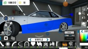 Я сделал топ винил ниссан скайлайн из форсажа в кар паркинг??