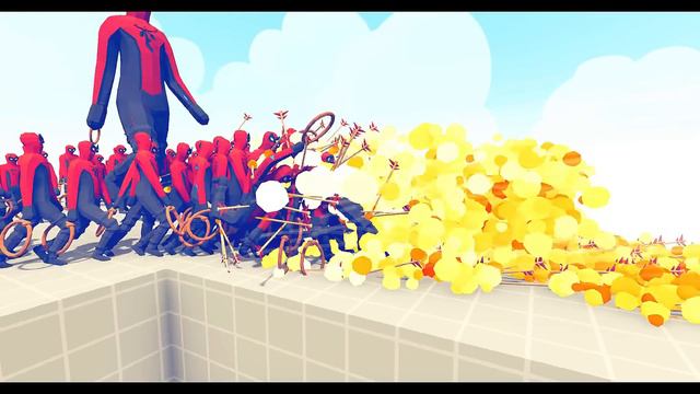 100x SPIDER MAN + GIANT vs EVERY GOD - Totally Accurate Battle Simulator TABS смотреть онлайн