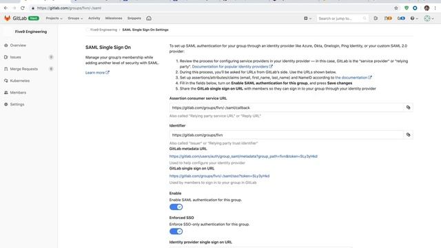 Gitlab SSO Demo смотреть онлайн