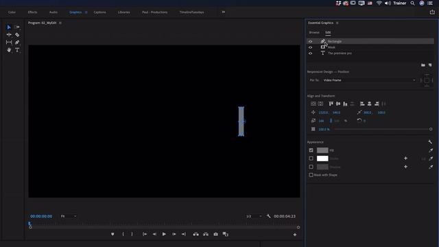 Text Animate in Adobe Premiere Pro смотреть онлайн