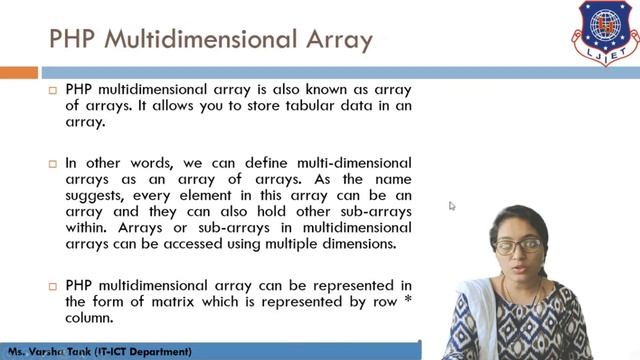 Lec-40_PHP Array | Web Development | Information Technology смотреть онлайн