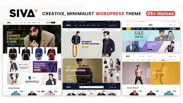 VG Siva - Creative, Minimalist WooCommerce Theme | Themeforest Website Templates and Themes смотреть онлайн