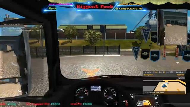 ETS 2 - relax in MP with friends /LIVE/ смотреть онлайн