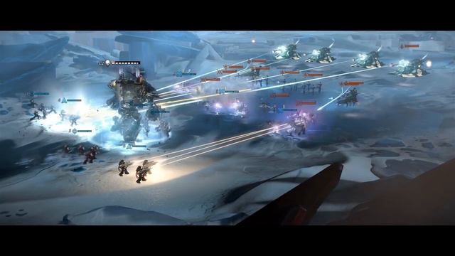 Дебютный геймплей Warhammer 40,000: Dawn of War III смотреть онлайн