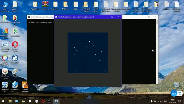 Avalonia RenderTargetBitmap Canvas Scrolling Background смотреть онлайн
