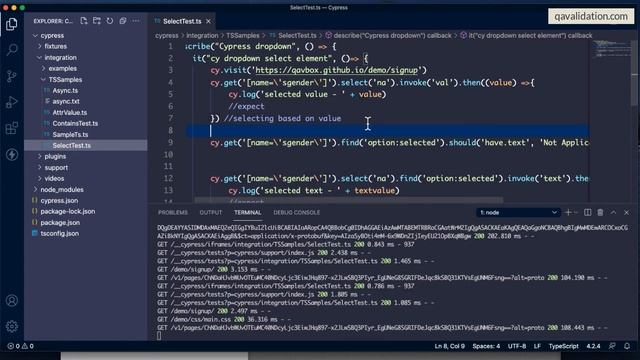 Cypress to handle single or multi selection of items from Select or drop down element смотреть онлайн