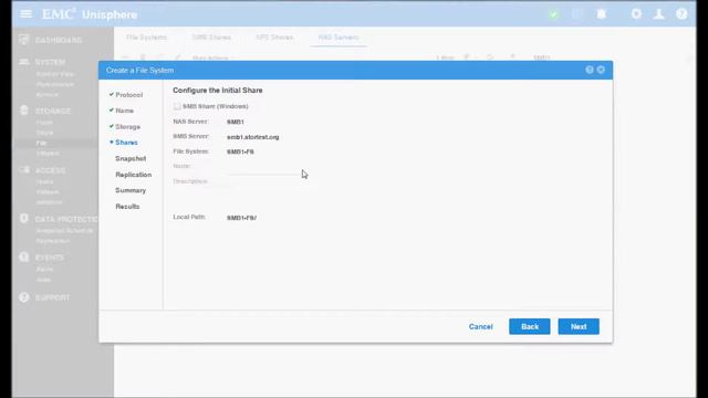 EMC Unity - NAS Funktionen konfigurieren смотреть онлайн