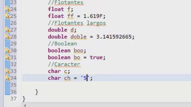 Java Variables смотреть онлайн