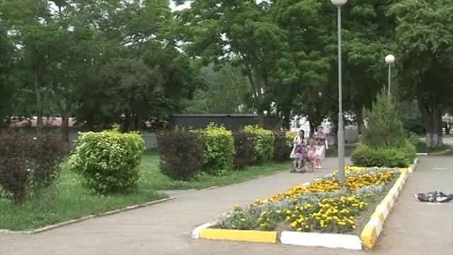 Улицы и парки Фокино украсили городские цветы смотреть онлайн