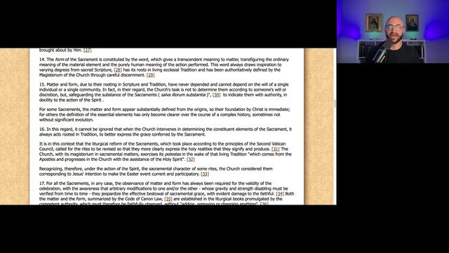 On the Validity of the Sacraments (Gestis Verbisque): Read by Benjamin A.C. смотреть онлайн