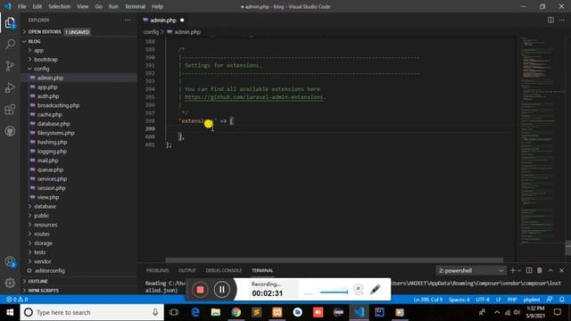 Install Media Manager Extension | laravel-admin.org смотреть онлайн