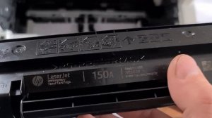 HP LaserJet M141W обзор.моргает тонер