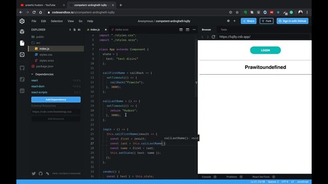 Mengenal CallBack, Promise dan Async / Await pada Javascript [Javascript Tutorial] #1 смотреть онлайн