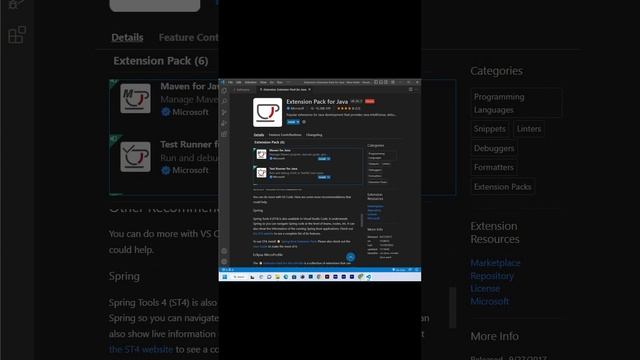 Java Extension for visual studio code | Run Java program in Visual Studio Code | JAVA Extension смотреть онлайн
