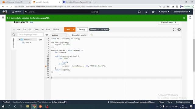Serverless App Backend | CRUD | Node & AWS (API Gateway, Lambda Function, Cloud Watch & DynamoDB) смотреть онлайн