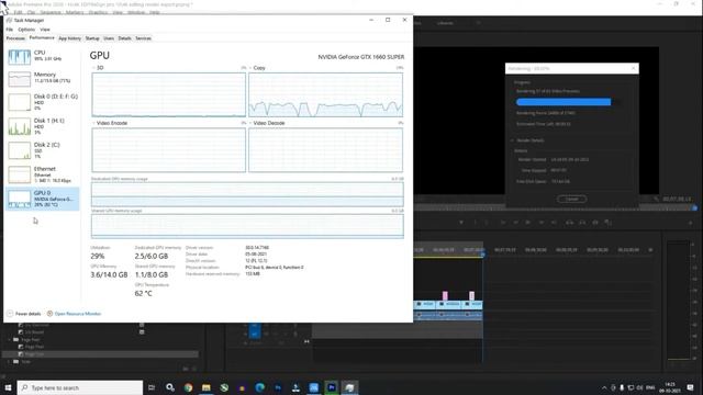 4K RENDER AND EXPORT | GTX 1660 SUPER AND RYZEN 5 3600X | ADOBE PREMIERE PRO смотреть онлайн
