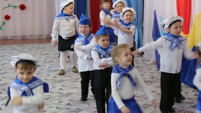 группа "Чайка" танец морячка 23.02.2018 смотреть онлайн