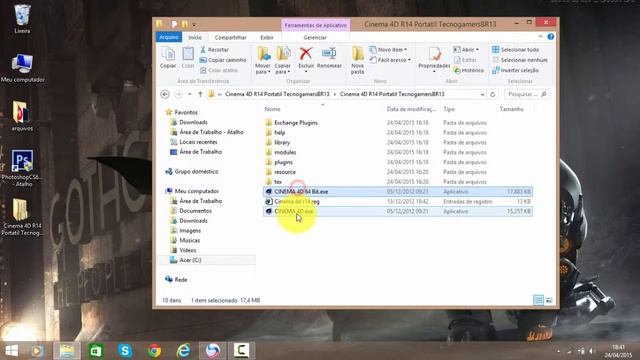Como baixar e instalar o Cinema 4D R14 facil e rapido смотреть онлайн