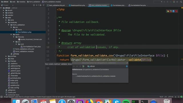 Drupal 8 TDD, by example: Writing a Form, part 1 смотреть онлайн