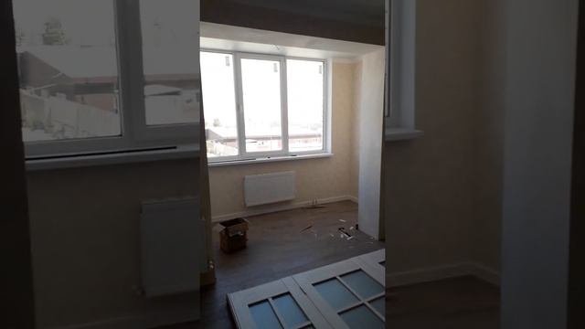 Сборка дверей с автоматическими порогами