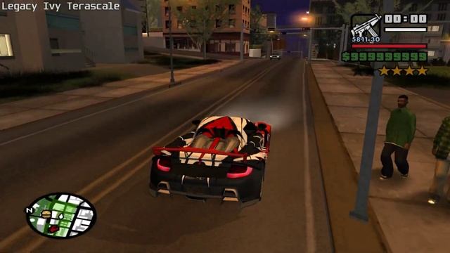 NFS Carbon Porsche Carrera GT Titan as Phoenix ( GTA San Andreas car mod ) смотреть онлайн
