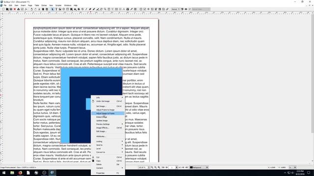 Scribus Lesson 10 - Flow Text Around Image Frame смотреть онлайн