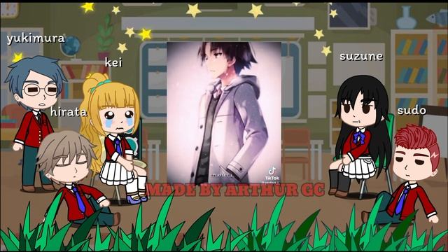 (CLASS D) Cote react to ayanokoji kiyotaka [Part - 3] | GCRV | classroom of the elite смотреть онлайн