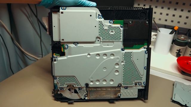 Полная разборка PLAYSTATION 4 CUH -1208 (ps4 1208 - Complete Disassembly)