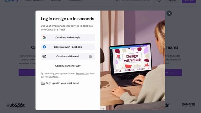 How to make an account on Canva смотреть онлайн