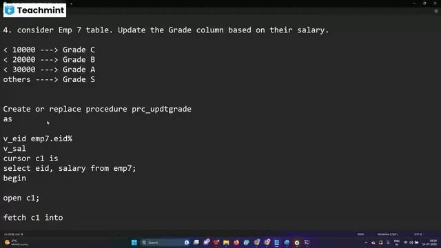 Oracle PLSQL Practice Programs Part - 1 смотреть онлайн