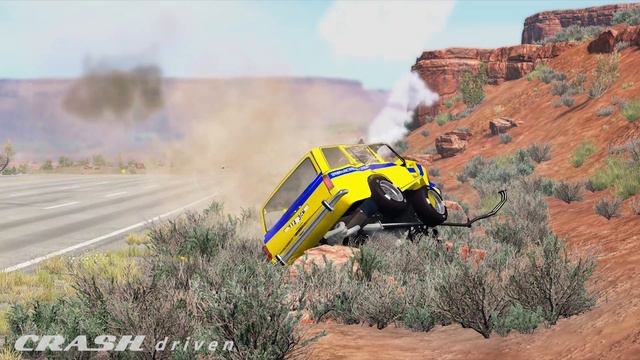 Police Chases & Crashes #55 - BeamNG Drive | CRASHdriven