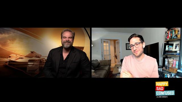 David Harbour is a bigtime gamer смотреть онлайн