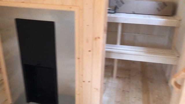 Баня 2,3х5 м из цельного бруса - ПОЛНЫЙ ОБЗОР! смотреть онлайн