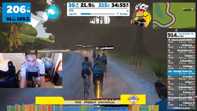 Zwift Race 19:00 UTC - Tour De Zwift Stage 1 смотреть онлайн